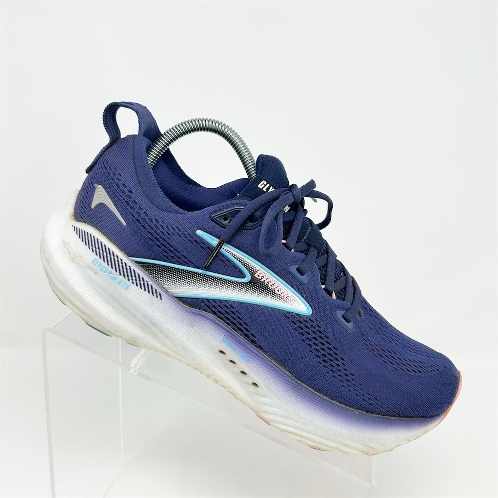 Brooks Glycerin GTS 22 Women's Running Shoes Blue Pink Cushioned Size 9.5